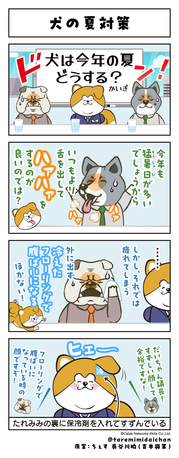 犬の夏対策